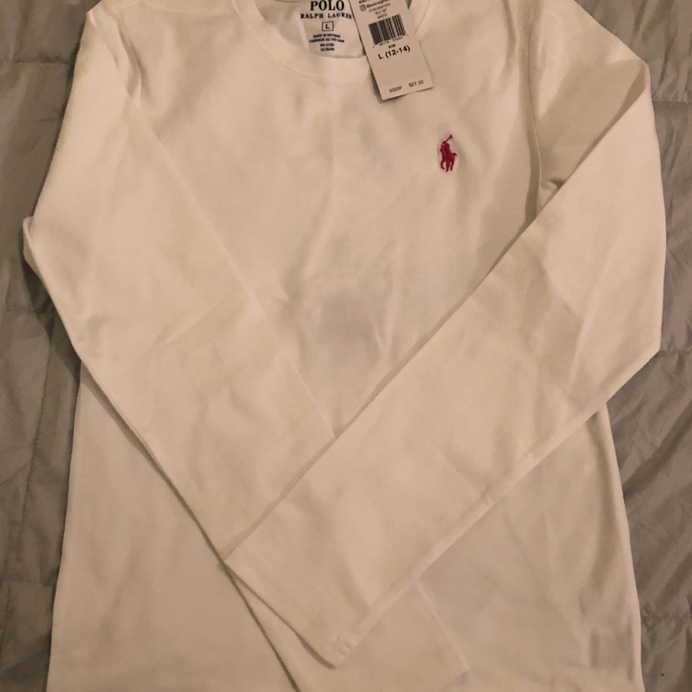Ralph Lauren Girls White Top
